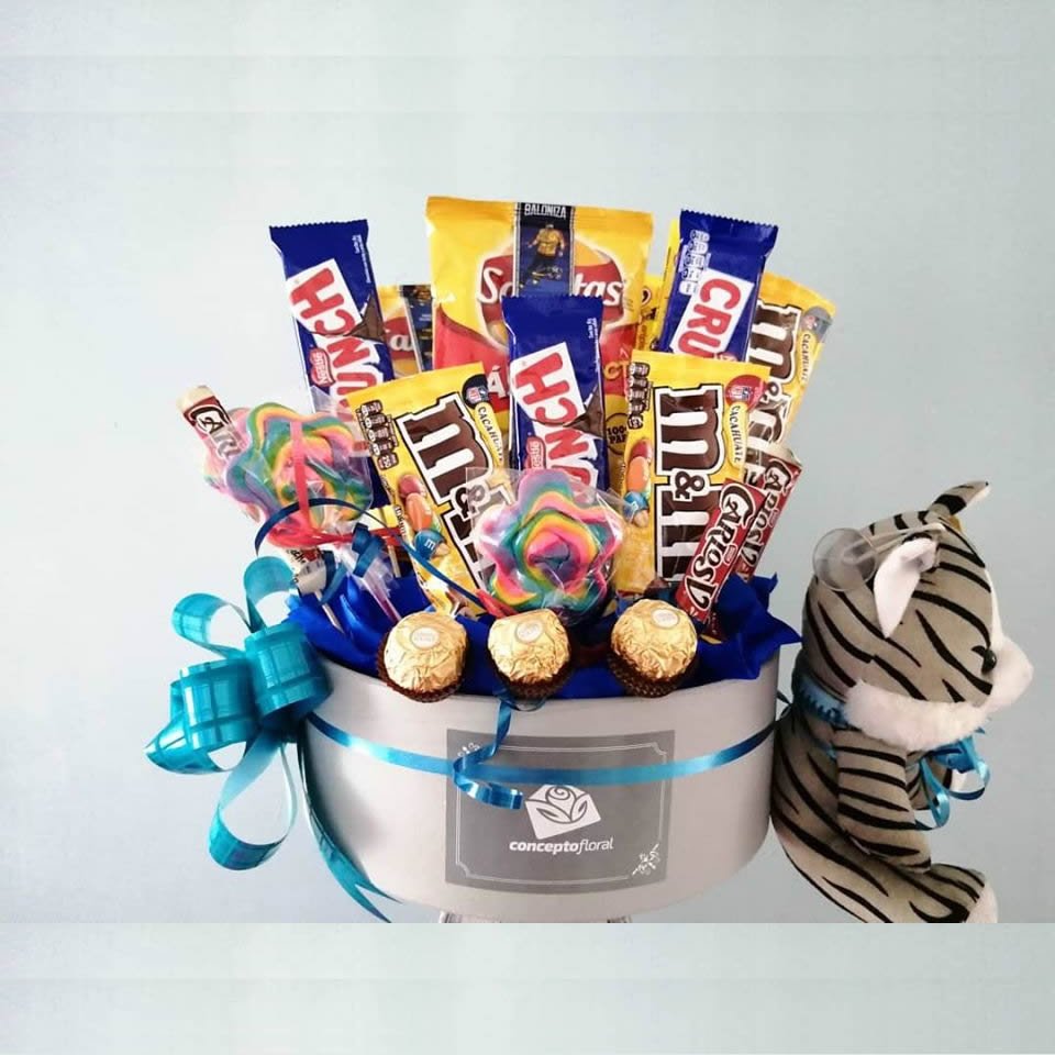 Dulce Bouquet con Peluche