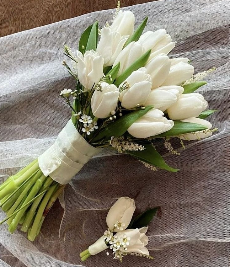 Ramo Novia Tulipanes